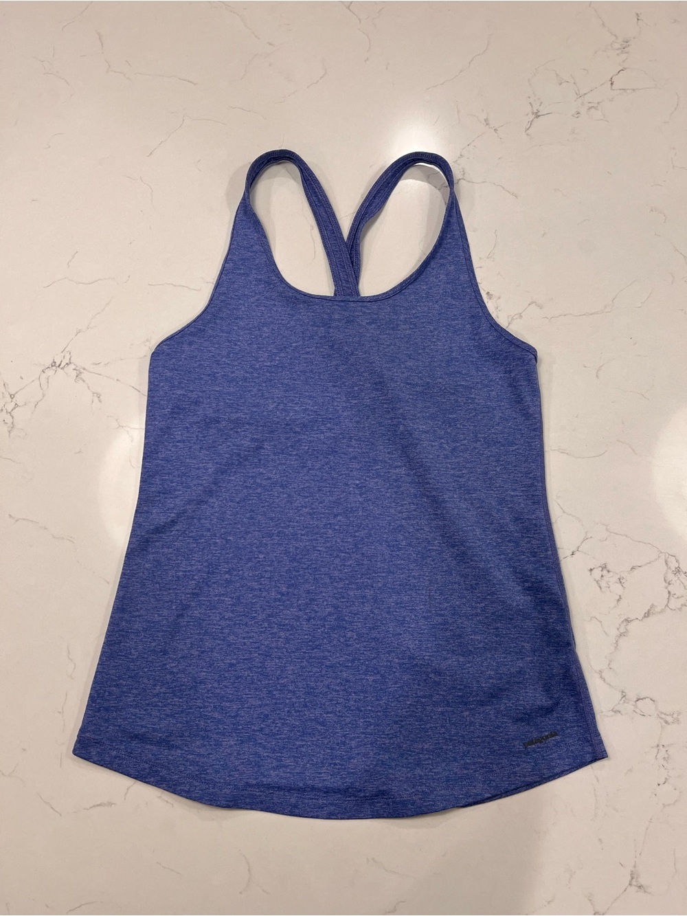 Patagonia Heathered Blue Racerback Tank